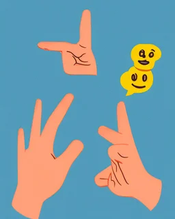 Hand pointing at you emoji design