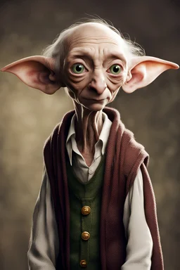 Dobby as an old man elf