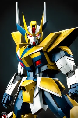 Gundam inspired by Marvel's Wolverine. Photograph.