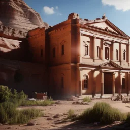 Petra + Ürdün, photo realistic, unreal engine