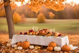 beautiful THANKSGIVING DINNER