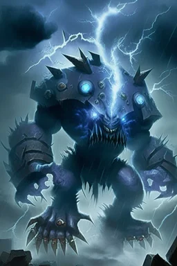 rune monster construct monster storm