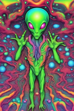 Alien ohne LSD World