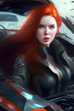 Jia Lissa The combination of a super-advanced car and fighter