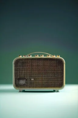 Radio, design by smeg, 3d, Ultra realistic, photo studio,color background, highly detailed, RTX, ultra detail, 3d, finely drawn, high definition.