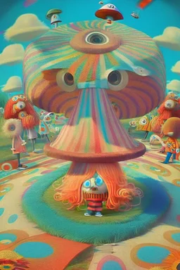 The magic roundabout on acid