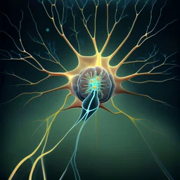 scientific illustration of a synapse
