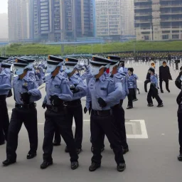 China city police