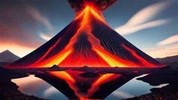 recursive reflections jeweled volcano