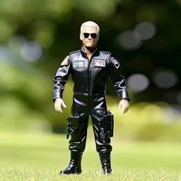 G.i. Joe Biden toy doll airforce flightsuit face (plastic hair) sunglasses with black boots full body in package handgun 2028