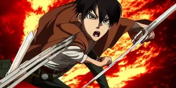 eren jäger, attack on titan, anime, 8k sharp, skeleton, titan, extremely detailed