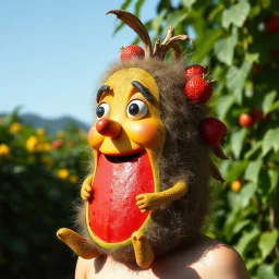 never google hairy fruits