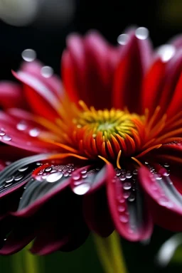 close up flower real nature