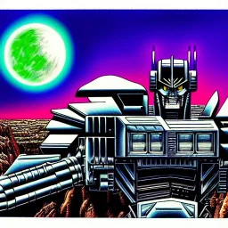 ultra detailed fullbody Drawing+zoomout of CLASSIC comic 1980`s Megatron Decepticons, extremely detailed digital painting, intrincate, extremely detailed face,crystal clear Big Glowing eyes, mystical colors , perfectly centered image, perfect composition, rim light, beautiful lighting, 8k, stunning scene,extremely sharp detail, finely tuned detail, ultra high definition raytracing, in the style of robert e howard and pablo oliveira and Ken Kelley and Ohrai Noriyoshi and Simon Bisley