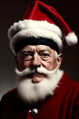 Adolf hitler as Santa