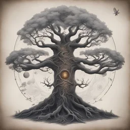 Norse world tree