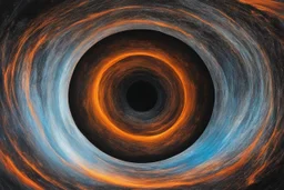 A mesmerizing and abstract depiction of the void and a black hole, utilizing deep black tones and swirling patterns to capture the mysterious and awe-inspiring nature of cosmic emptiness, (mesmerizing and abstract depiction:1.4), (the void and black hole:1.5), (deep black tones and swirling patterns:1.3), (expressive and cosmic ambiance:1.2), inspired by abstract interpretations of the cosmic void and black hole phenomena, trending on ArtStation, Intricate, Sharp focus, ambient lighting