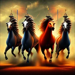 four horses of the appocalypse