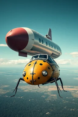 supersonic dirigible vw beetle