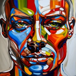 face muscles Contemporary art.