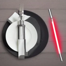Lightsaber fork