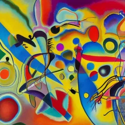 A beautiful ant in the style of Abstract Expressionism, complex, incomprehensible, fantasy, magical, three-dimensional, voluminous, symmetrical, artistic, 4K, 8K, Wassily Kandinsky, Paul Kole, Franz Mark