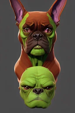 alien french bulldog musculature hulk body HD strong french bulldog hulk marvels Warcraft