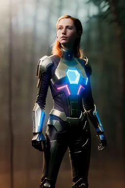 illustration, ultrarealistic, dynamic, concept art, strikingly beautiful (12 year old girl:1.2),_skimpy sci-fi armor_, Hair (long ginger:1.1), Face (freckles:1.2), body, medium breasts (light cleavage:1.2), tracing, ambient light, highres, (hyperrealistic:1.2), (perfect face:1.1), intricate (high detail:1.1) body, beautiful detailed eyes (emerald:1.3), _camera_, _pose_, plump lips ,sci-fi theme, Model hash: ddc3021b