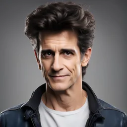 Realistic best quality highest resolution photo of Dean Kamen femboy