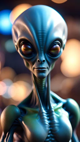 alien virgin,bokeh like f/0.8, tilt-shift lens 8k, high detail, smooth render, down-light, unreal engine, prize winning