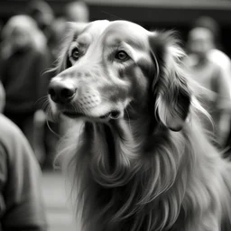 a dog