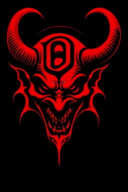 666 devil logo