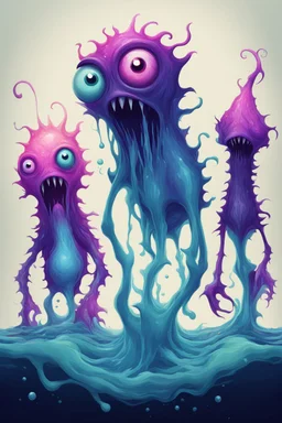 experimental monsters in liquid