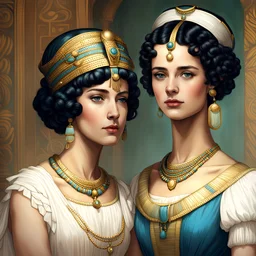 Cleopatra meets Jane Austen.