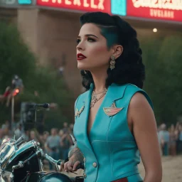 Halsey in her iconic scene of Americana (2023)