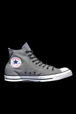 A grey converse sneaker