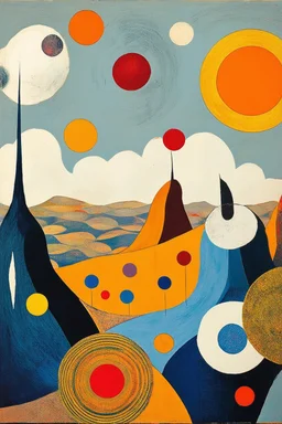 Write in aphorims;a mashup of the styles of Oskar Fischinger, Tomma Abts, and Marc Chagall