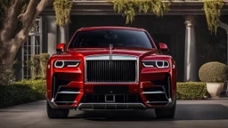 Rolls Royce Cullinan fused with Lamborghini Urus, Super Detailed, desktop wallpaper, 4K