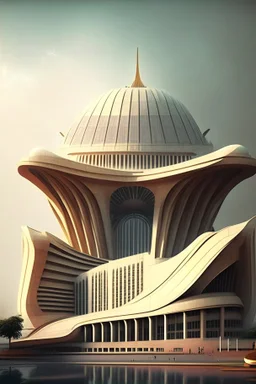 Futuristic building of Supreme Court of india