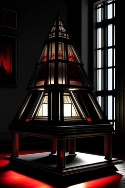 gaming table lamp inspired by palace, modern design,