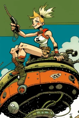 tank girl on sputnik