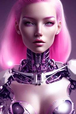 cyborg, pink hair, sexy, perfekt, real, dream