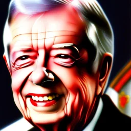  portrait of jimmy carter by pliny the elder