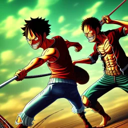 Luffy vs Zoro