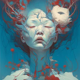 portrait of illussion by james jean