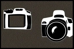 Vector DSLR Camera Photography Vector Vector Illustration