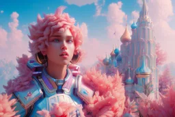  sky pink blue, full of details, smooth, bright sunshine，soft light atmosphere, light effect，vaporwave colorful, concept art, smooth, extremely sharp detail, finely tuned detail, ultra high definition, 8 k, unreal engine 5, ultra sharp focus