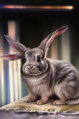 half human rabbit combined within one animal::30", realistic