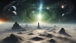 matrix universe, space, planets, god creation