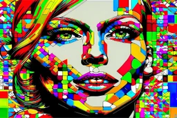 pop art pixels 1000 images i think to myself,,,,, what a wonderful world